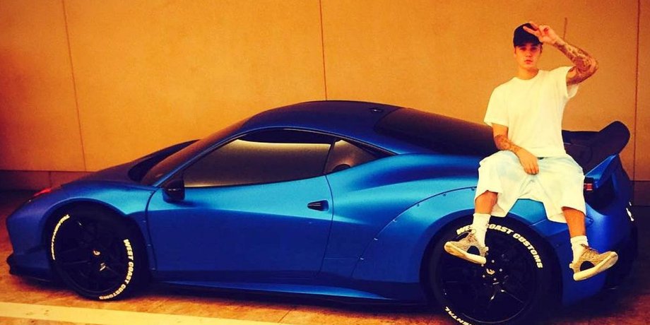 Джастин Бибер Феррари, тюнинг Ferrari, Ferrari 458 Italia, суперкар Ferrari, Ferrari F430