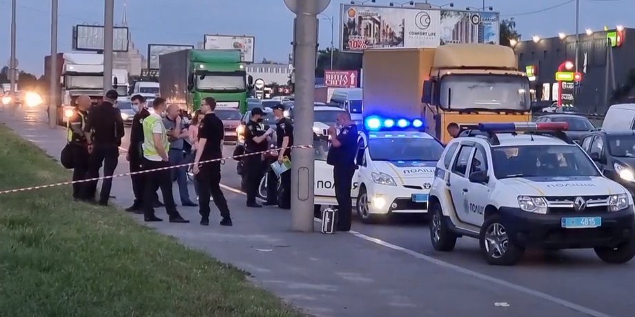 Полиция, ДТП, Киев