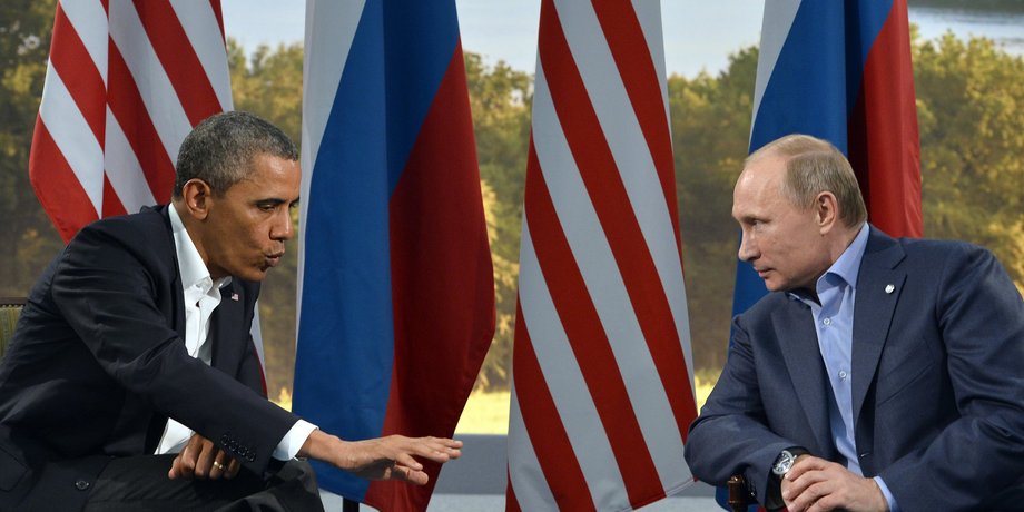 Барак Обама и Владимир Путин / AP