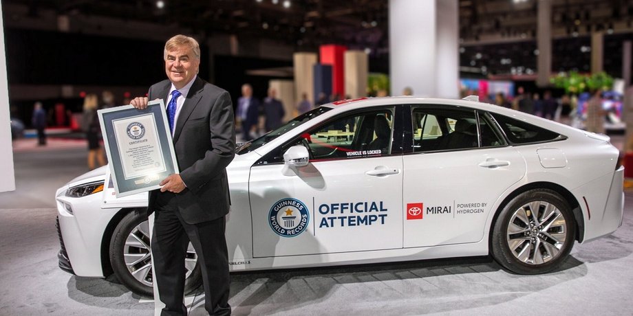 Toyota Mirai 2021, Toyota Mirai, новая Toyota Mirai, электромобиль Toyota Mirai