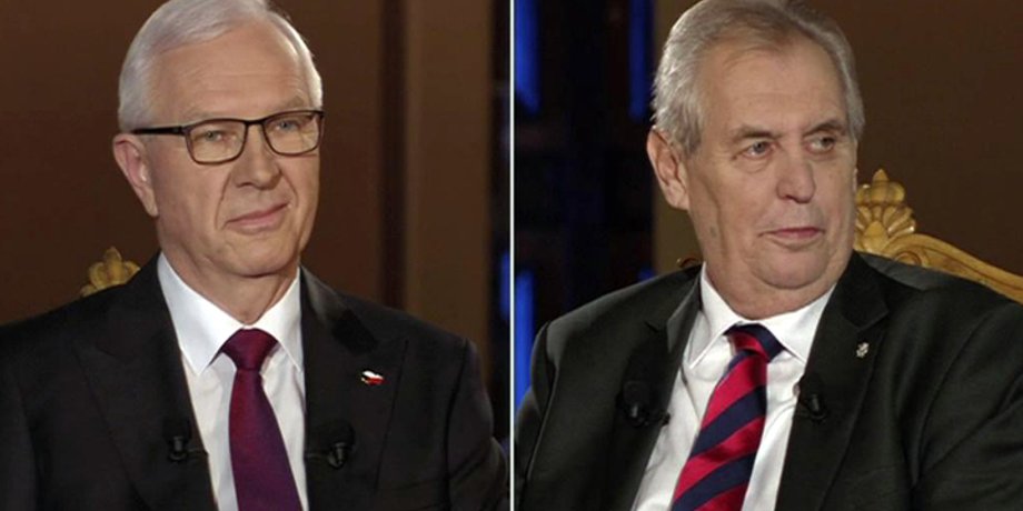 Иржи Драгош VS Милош Земан / Коллаж: vesti.ru