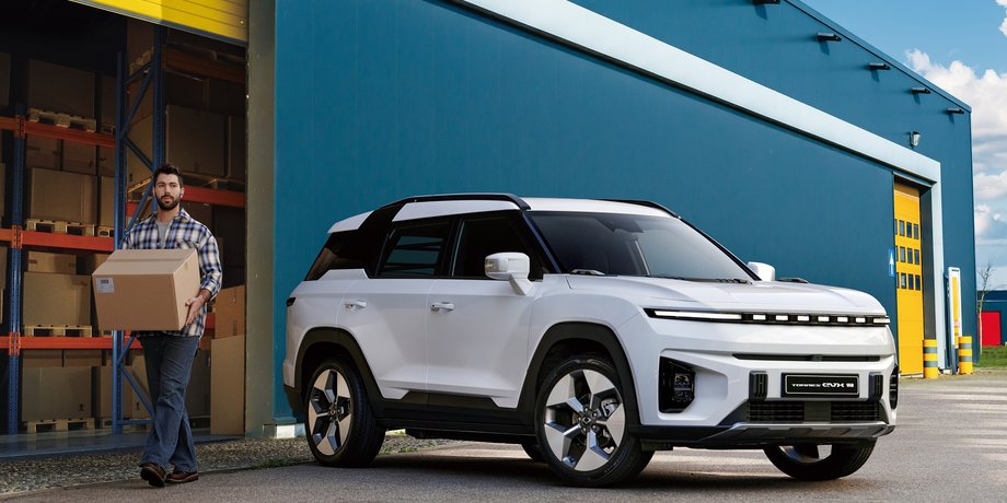 KGM Torres EVX VAN, KGM Torres, кроссовер KGM, электромобиль KGM, электромобиль KGM