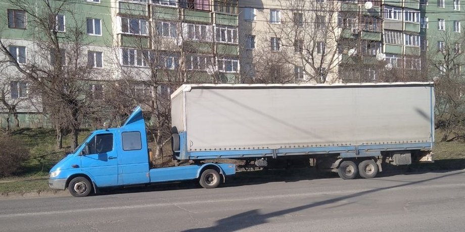 грузовой спринтер, автопоезд спринтер, седельный тягач спринтер, Mercedes Sprinter