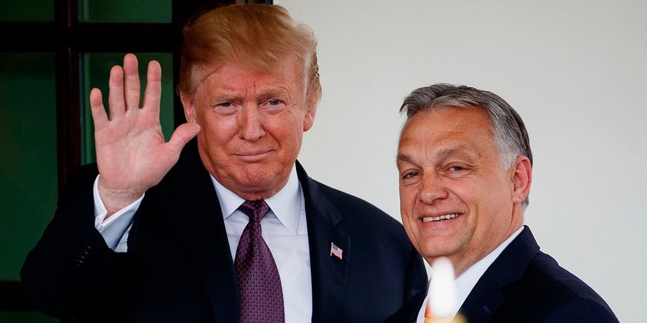 Дональд Трамп, Виктор Орбан, сша, венгрия, война в Украине