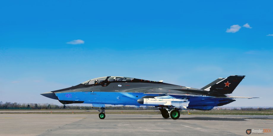 Предполагаемый образец самолета МиГ-41
