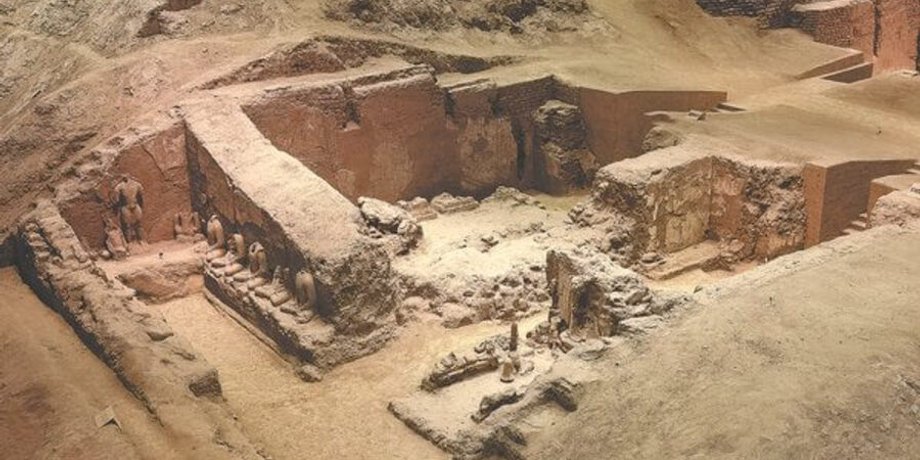 Китай, розкопки, археологи, археологія, Азія, торгівля, Шовковий шлях