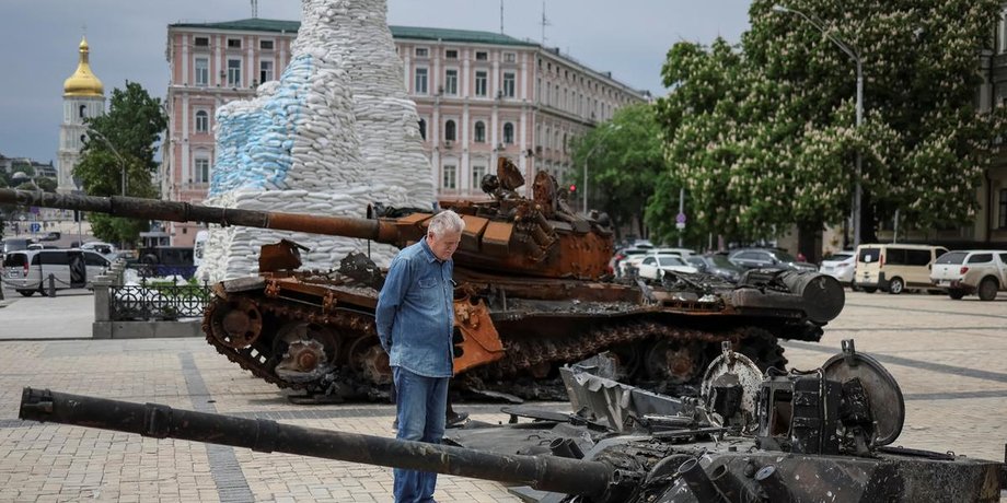 танк, військова техніка, Київ