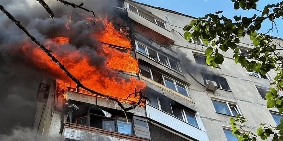 Удар КАБами по Харькову 30 августа