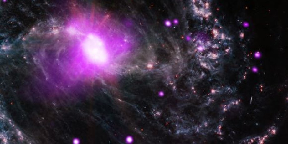 NGC 1365, галактика