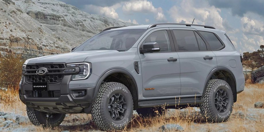 Ford Everest Tremor, Ford Everest, Ford Ranger, новый Ford Everest, Ford Everest 2025