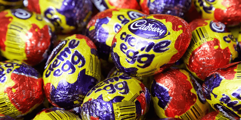 Сладости лакомство шоколадные яйца конфеты Cadbury Creme Eggs