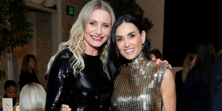 Кэмерон Диас, Деми Мур, ELLE 2024 Women in Hollywood