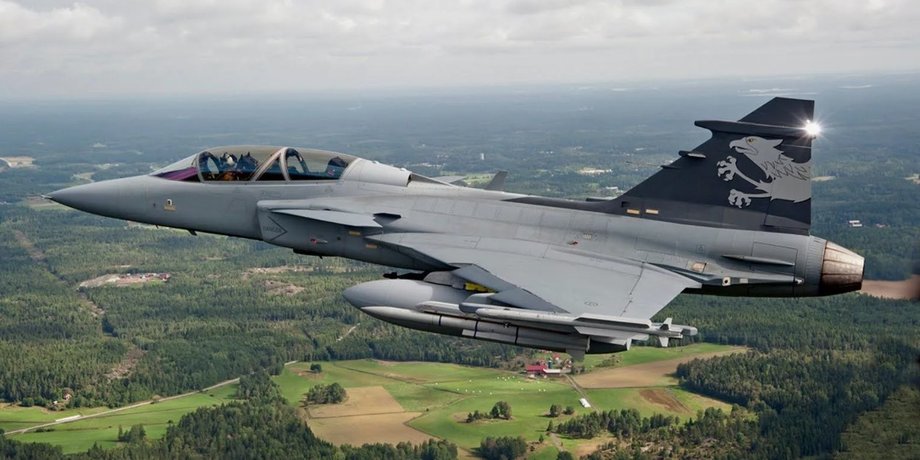 Шведский истребитель Gripen