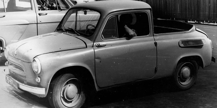 ЗАЗ, ЗАЗ-965, ЗАЗ-965П, Запорожец, Авто, Автомобили, История, Украина, Раритетные авто, Пикап, Пикапы, Фото