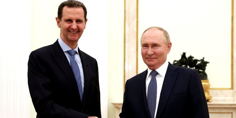 башар асад, владимир путин