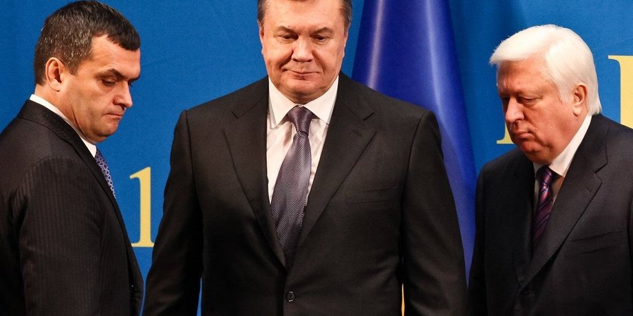 Виктор Янукович, Виктор Пшонка, Виталий Захарченко / Фото: УНИАН
