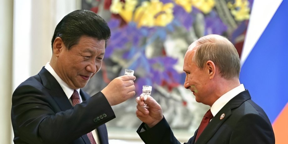 КНР и РФ, дружба Китая и России, Путин и Си Цзиньпин, финансирование войны Китаем