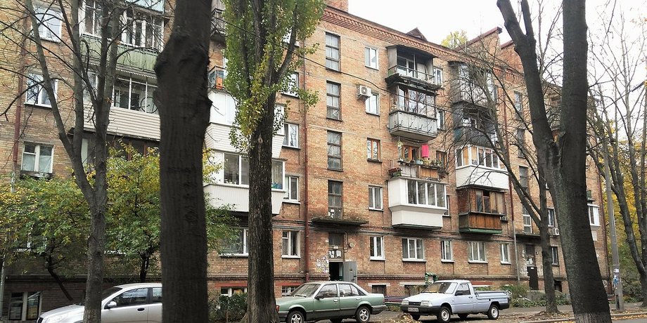 хрущевка, старый дом, жилой дом, Украина