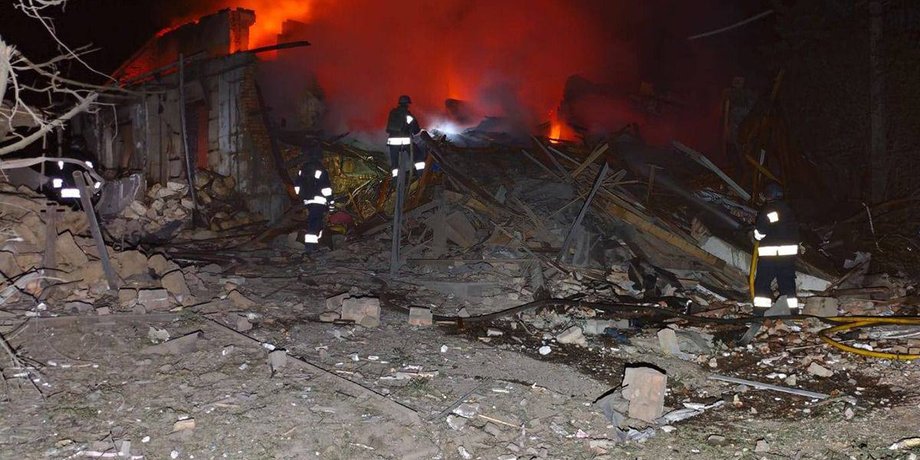 Удар по Днепропетровской области 27 июля