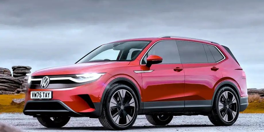 Volkswagen Tayron, новый Volkswagen Tayron, кроссовер Volkswagen, Volkswagen Tiguan