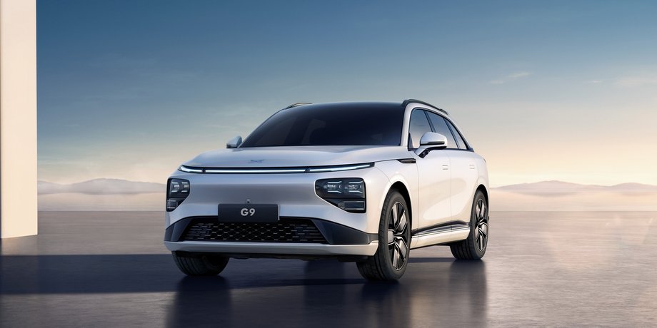 Электромобиль XPeng G9, XPeng G9, новый XPeng G9, китайский электромобиль