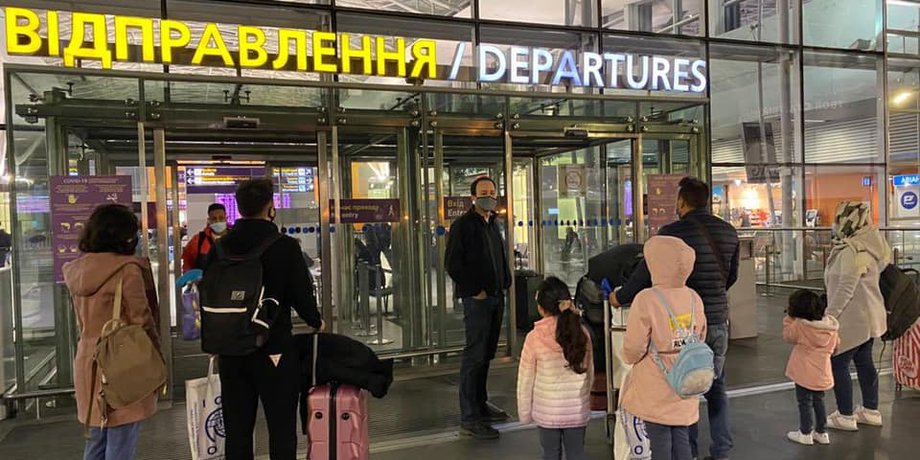 дипломаты из Австралии, эвакуация, киев,