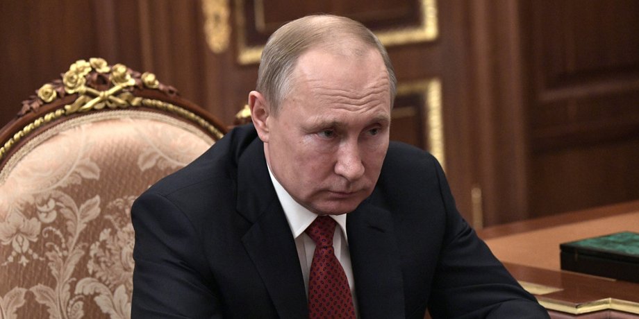 российский президент Владимир Путин