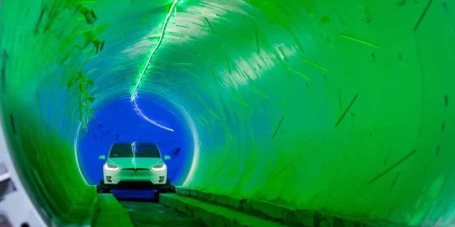 Hyperloop, Илон Маск, Лас-Вегас, Tesla