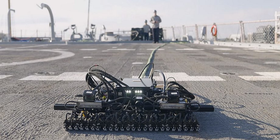Gecko Robotics, робот, военный корабль, ВМС США