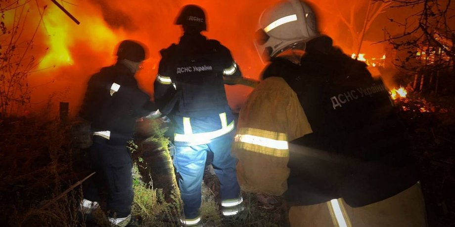 У Ніжині дрони ЗС РФ атакували рятувальників
