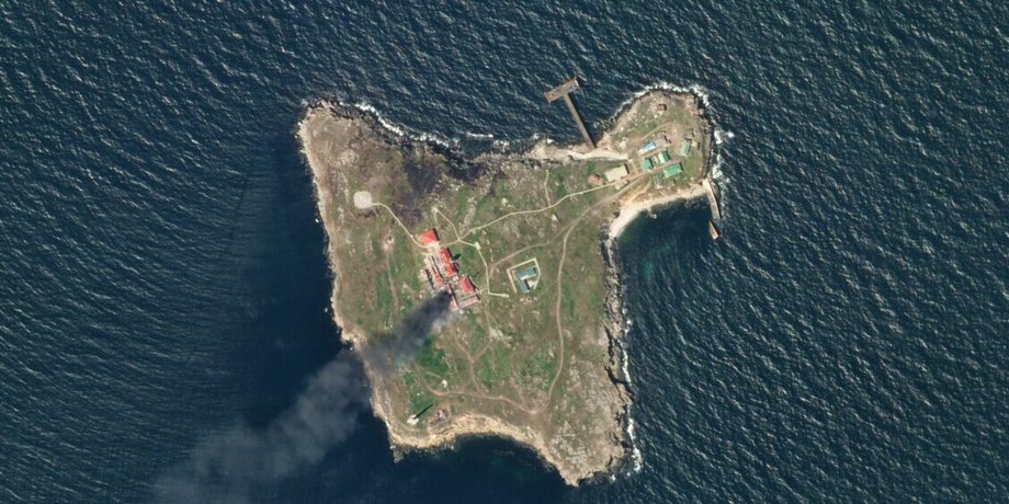 Острів Зміїний, ЗС РФ, визволення острова, Чорне море