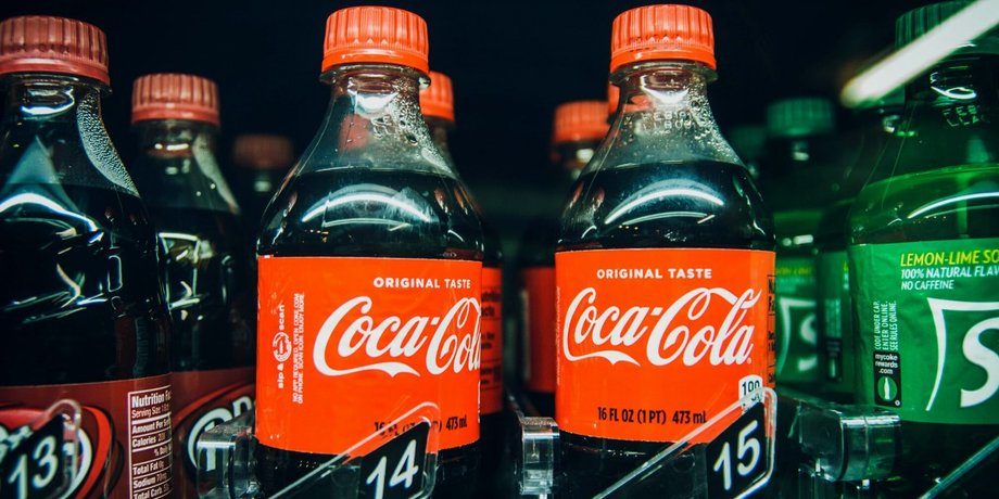 Coca-Cola, напій, вітрина, холодильник