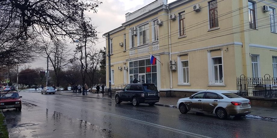 "Киевский районный суд"/Фото: facebook.com/crimeansolidarity