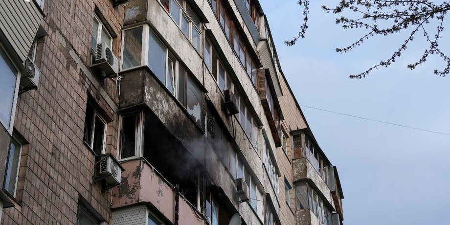 Взрыв в доме Голосеевского стрелка
