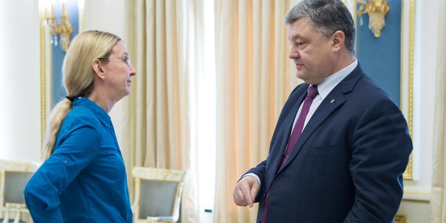 Ульяна Супрун и Петр Порошенко / Фото: Пресс-служба президента