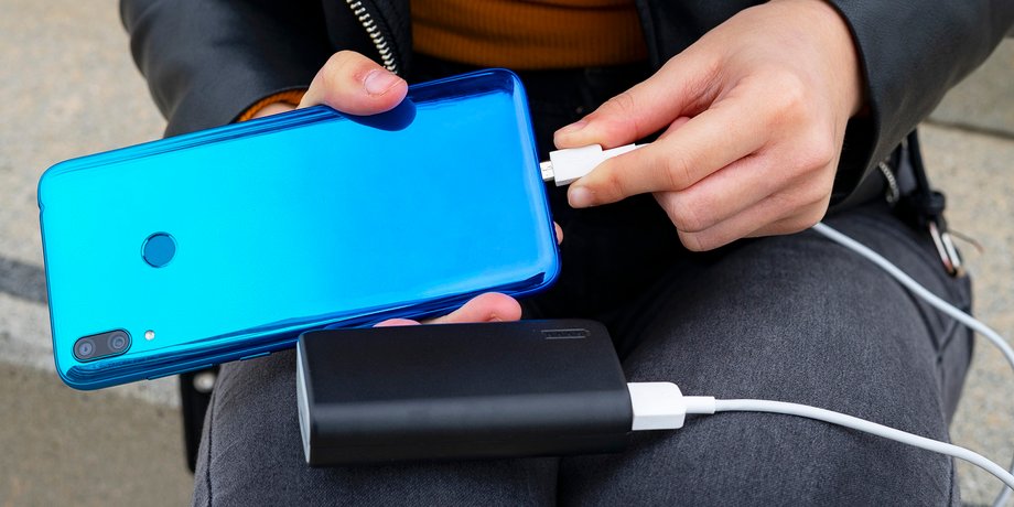 Зарядка смартфона
