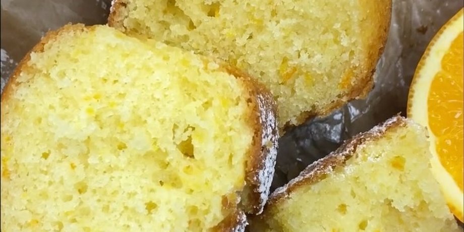 апельсиновый кекс, выпечка