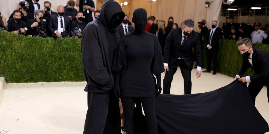 костюм Ким Кардашьян для Met Gala 2021