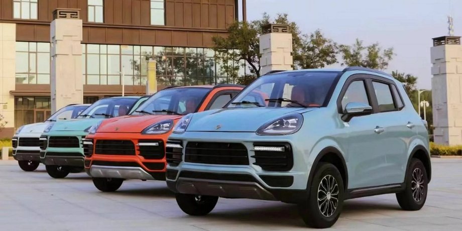 китайский порше каєн, китайські копії, Китайські клони, копії Porsche