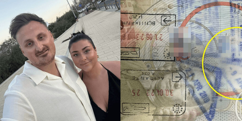 Пара не поїхала у відпустку через пляму в паспорті
