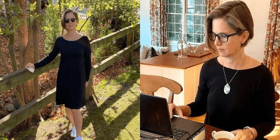 Жінка носила одну й ту саму сукню 100 днів, 100 Day Dress Challenge, одяг, сукня, вбрання, чорне вбрання, Сукня Rowena