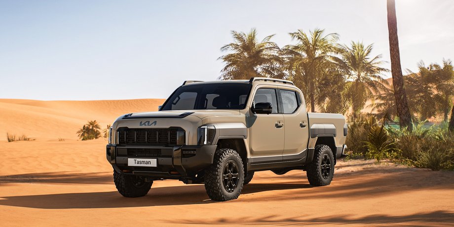 Kia Tasman, новый Kia Tasman, пикап Kia, Kia Tasman 2025, Kia Tasman 2025