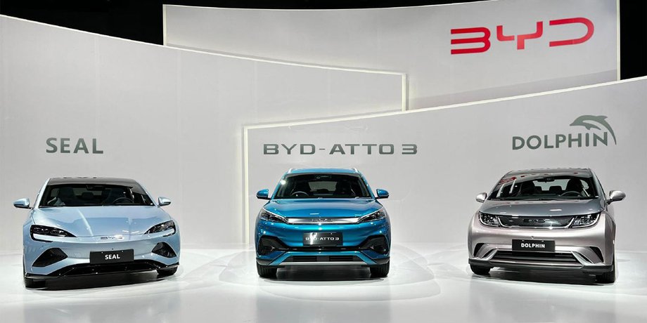 BYD Auto, Tesla Model Y, продажи электромобилей в мире, продажи электромобилей, самые популярные электромобили в мире