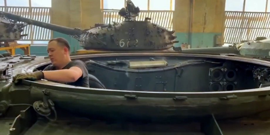 модернізація т-62 в Росії