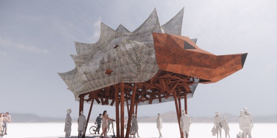 Burning Man Project 2023, український проєкт