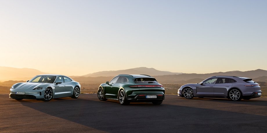 Porsche Taycan 2024, Porsche Taycan, новий Porsche Taycan, електромобіль Porsche