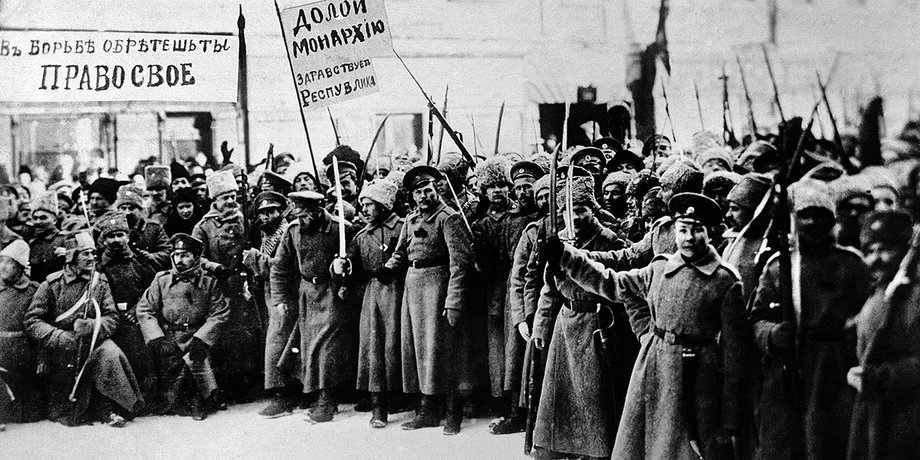 Первые дни Февральской революции в Петрограде