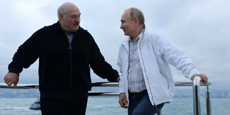 зустріч путіна та лукашенка