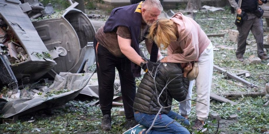 Удар по Киеву 17 июня