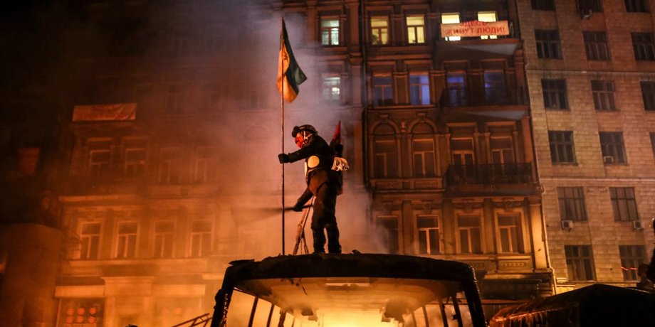 Кадр из фильма "Зима в огне: Борьба Украины за свободу"